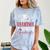 Proud Grandma Of 2025 College Graduate Family Graduation Comfort Color Blast T-Shirt Ocean
