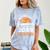 Proud Grandma Of A 2026 Senior Basketball Graduation Comfort Color Blast T-Shirt Ocean