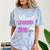 Proud GRANDMA Of A Class 2019 Senior Graduation Comfort Color Blast T-Shirt Ocean