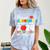 Proud Grandma Of Class Of 2024 Preschool Graduate Graduation Comfort Color Blast T-Shirt Ocean