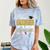 Proud Grandma Of Senior 2026 Graduate Family Graduation 2026 Comfort Color Blast T-Shirt Ocean