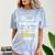 Proud Grandma Of a Soccer Senior 2026 Graduation Gifts Comfort Color Blast T-Shirt Ocean