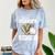 Proud Grandpa Of A 2026 Senior Baseball Graduation Leopard Comfort Color Blast T-Shirt Ocean