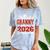 Proud Granny Of A Class Of 2026 Graduate Senior Graduation Comfort Color Blast T-Shirt Ocean