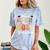 Proud Great Aunt Of a Class Of 2026 Graduate Graduation Comfort Color Blast T-Shirt Ocean