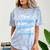 Proud Lil Brother Of 2025 Graduate College Shirt Graduation Comfort Color Blast T-Shirt Ocean
