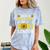 Proud Mama Of a 2021 Graduate Senior Mom 2021 Graduation Comfort Color Blast T-Shirt Ocean