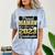 Proud Mamaw Of 2023 Graduate Class 2023 Graduation Family Comfort Color Blast T-Shirt Ocean