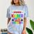 Proud MAWMAW Of Awesome Kindergarten Pre-K Graduation 2025 Comfort Color Blast T-Shirt Ocean