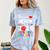 Proud MEMAW Of 2024 Pre-K Graduation Graduate Senior 2024 Comfort Color Blast T-Shirt Ocean