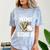 Proud Mimi Of A 2026 Senior Baseball Graduation Leopard Comfort Color Blast T-Shirt Ocean