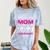 Proud Mom Of 2019 Graduate Class 2019 Tshirt Graduation Comfort Color Blast T-Shirt Ocean