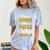 Proud Mom Of A 2021 College Graduate Senior Graduation Comfort Color Blast T-Shirt Ocean
