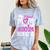 Proud Mom Of A 2024 Senior Graduation Comfort Color Blast T-Shirt Ocean Proud Mom Of A 2024 Senior Graduation Comfort Color Blast T-Shirt Ocean