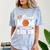 Proud Mom Of a Basketball Senior Class Of 2026 Graduation Comfort Color Blast T-Shirt Ocean