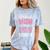 Proud Mom Of A Class 2019 Senior T Shirt Graduation Comfort Color Blast T-Shirt Ocean
