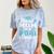 Proud Mom Of a Class Of 2021 Senior Graduate Graduation Comfort Color Blast T-Shirt Ocean