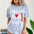 Proud Mom Of a Class Of 2025 Graduate Senior Mom Graduation Comfort Color Blast T-Shirt Ocean