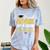 Proud Mom Of A Class Of 2026 Graduate Senior Gold Graduation Comfort Color Blast T-Shirt Ocean