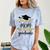 Proud Mom Of A Class Of 2026 Graduate Senior Graduation 2026 Comfort Color Blast T-Shirt Ocean