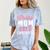 Proud Mom Of The Graduate Senior Class 2019 Graduation Party Comfort Color Blast T-Shirt Ocean
