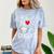 Proud Mom Of A High School Graduation Senior Mom Shirt Comfort Color Blast T-Shirt Ocean