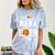 Proud Nana Of A 2026 Senior Basketball Graduation Comfort Color Blast T-Shirt Ocean