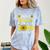 Proud Nanna Of 2020 Graduate Class Of 2020 Graduation Comfort Color Blast T-Shirt Ocean