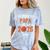 Proud PAPA Of 2026 Senior Basketball Student Graduation Comfort Color Blast T-Shirt Ocean
