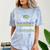 Proud Parent Of Kindergarten Graduate 2024 Graduation Parent Premium Comfort Color Blast T-Shirt Ocean
