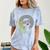Proud Queen College Graduation Comfort Color Blast T-Shirt Ocean
