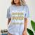 Proud Sister 2022 College Graduate Shirt Sibling Graduation Comfort Color Blast T-Shirt Ocean