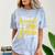 Proud Sister Of A 2026 Graduate Senior Class Graduation Comfort Color Blast T-Shirt Ocean