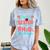 Proud Sister Of An Amazing PhD Graduate Family Graduation Comfort Color Blast T-Shirt Ocean
