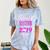 Proud SISTER Of A Class 2019 Senior Tshirt Graduation Comfort Color Blast T-Shirt Ocean