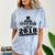 Proud Step Dad Of A Class Of 2018 Tee Graduate Graduation Z1 Comfort Color Blast T-Shirt Ocean