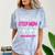 Proud Step Mom Of 2019 Graduate Class 2019 Tshirt Graduation Comfort Color Blast T-Shirt Ocean