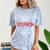 Proud Stepmom Of a 2019 Senior Graduation Family Comfort Color Blast T-Shirt Ocean