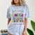 Proud UNCLE Of a 2025 Kindergarten Graduate Graduation Comfort Color Blast T-Shirt Ocean