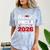 Proud Uncle Of A 2026 Graduate Senior Family Graduation Comfort Color Blast T-Shirt Ocean