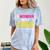 Psychology Degree Major Graduation 2024 Psychologist PsyD Comfort Color Blast T-Shirt Ocean