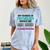 Qualified Psychologist PhD PsyD Shirt Graduation Comfort Color Blast T-Shirt Ocean