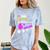 Queen 6th Grade Graduation For Girls Comfort Color Blast T-Shirt Ocean