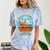 Quiet Girl Loud Results Introvert Office Staff Secretary Comfort Color Blast T-Shirt Ocean