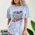 Retro 1980s 80's Baby 1990s 90's Made Me Vaporwave Nostalgia Comfort Color Blast T-Shirt Ocean