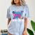 Retro 80s Style 90s Pop Fashion Nostalgia Eighties Music Comfort Color Blast T-Shirt Ocean