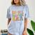 Retro Groovy In My Master's Degree Era Graduation Master Comfort Color Blast T-Shirt Ocean