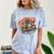 Retro Tech Stack 80s 90s Nostalgia Analog TV Cameras Comfort Color Blast T-Shirt Ocean