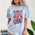 Retro Toon Introvert Sarcasm Anti-Social Nihilism Comfort Color Blast T-Shirt Ocean