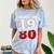 Reunion 1980 Class Of 1980 Reunion 80 Graduation 1980 Comfort Color Blast T-Shirt Ocean
